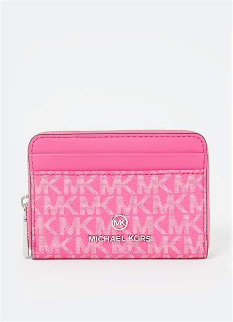 michael kors pasjeshouder roze|Michael Kors portemonnees voor dames .